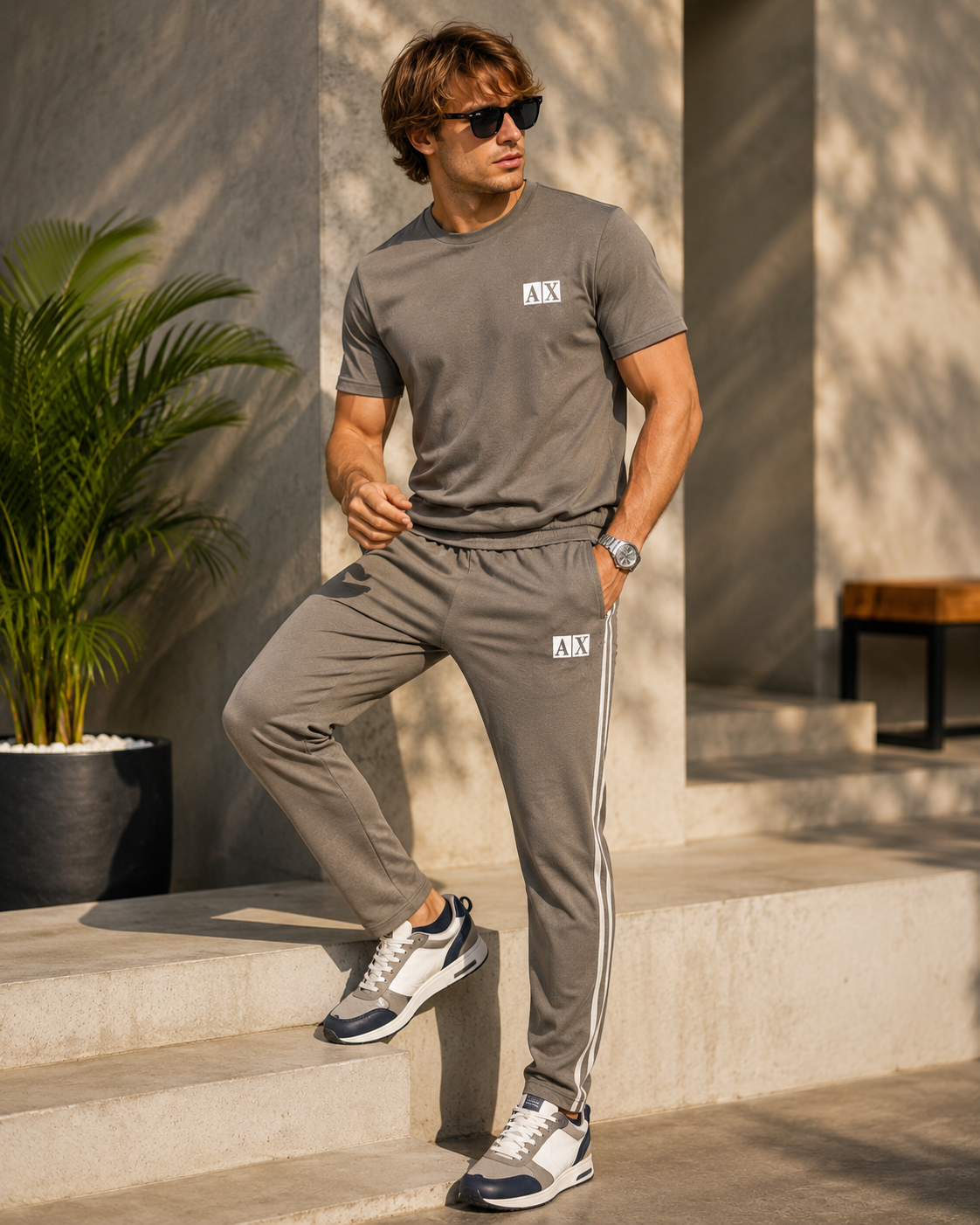 Armani Premium Summer Tracksuit Set