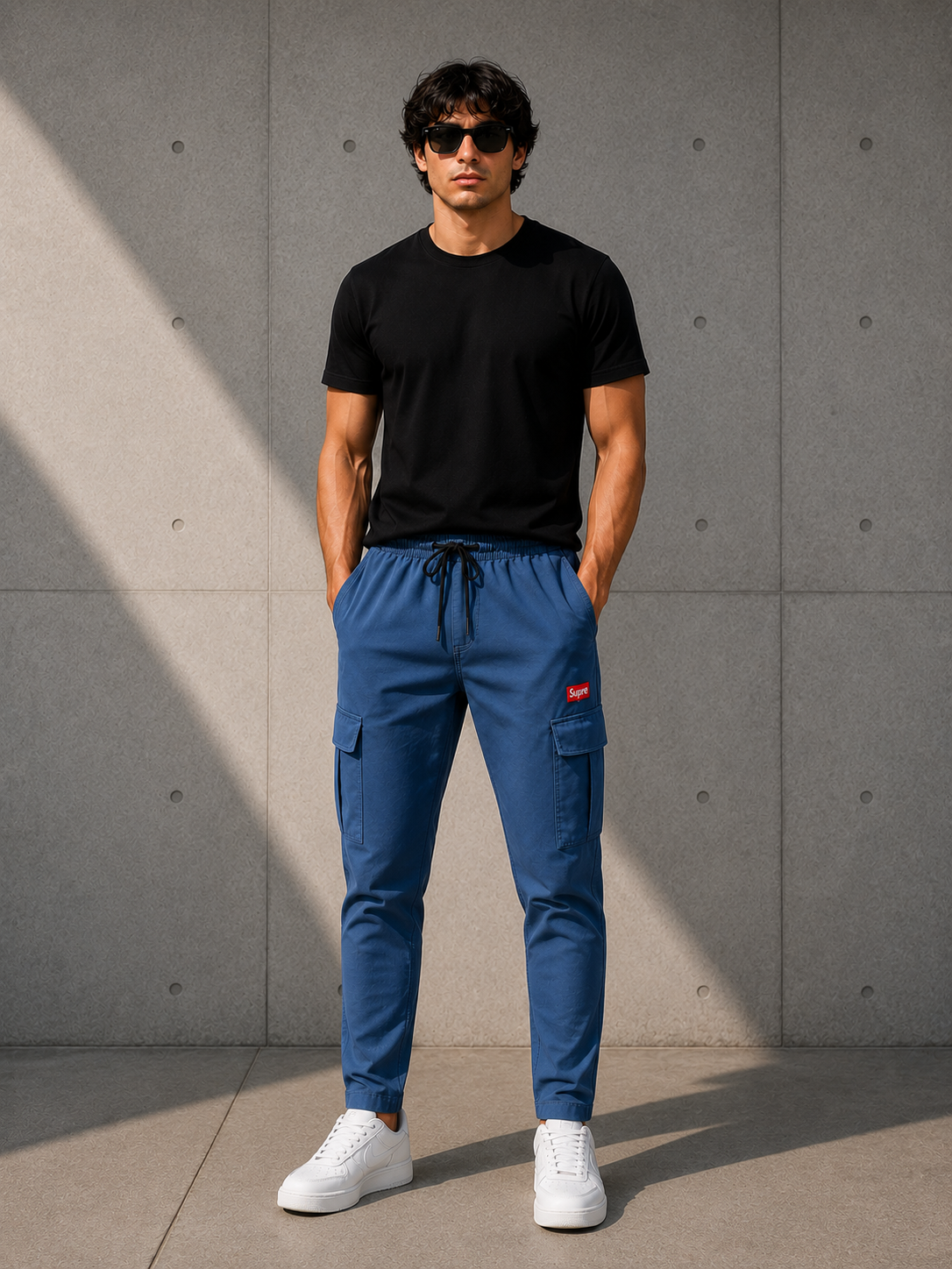 Imported Multi-Pocket Casual Trousers