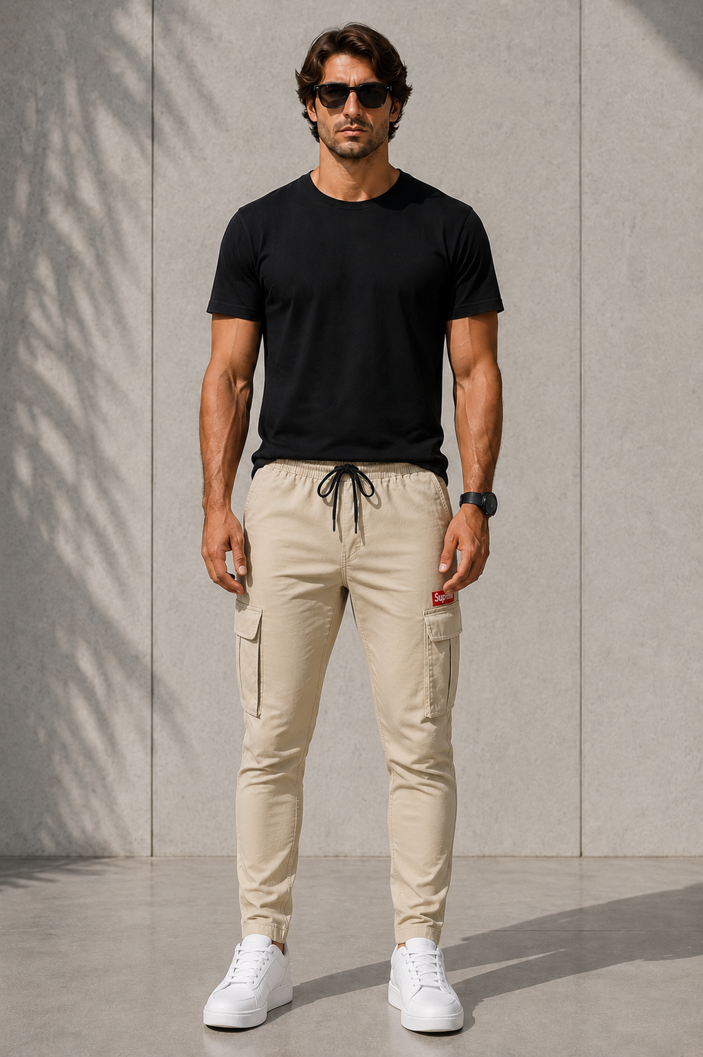 Imported Multi-Pocket Casual Trousers